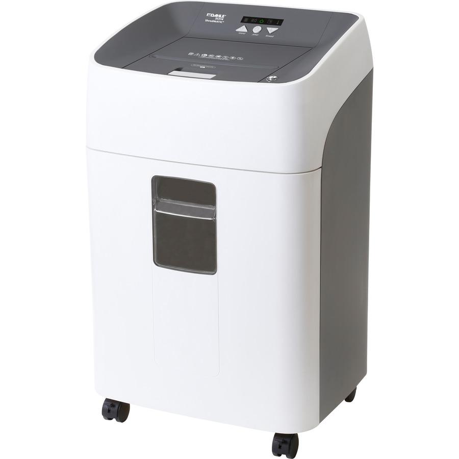 Dahle ShredMATIC&reg; SM 300 Paper Auto-Feed Shredder - 300 Sheet Locking Bin, Oil-Free, Jam Protection, Security Level P-4, 3-5 Users. Picture 4