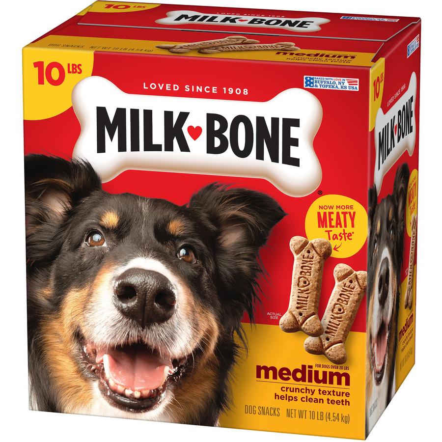 Milk-Bone Original Dog Treats - For Dog - Bone - Meat Flavor - 10 lb. Picture 5