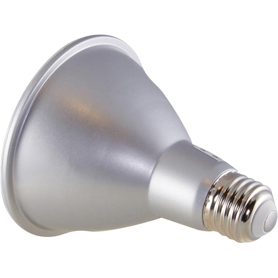 Satco PAR 30 LN LED Bulb - 12.50 W - 75 W Incandescent Equivalent Wattage - 120 V AC - 1000 lm - Parabolic Reflector - PAR30LN Size - Clear - Warm White Light Color - E26 Base - 25000 Hour - 4940.3&de. Picture 9