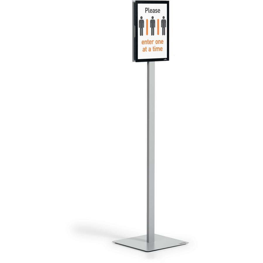 DURABLE Info Basic Floor Stand - Floor - Charcoal Gray. Picture 6