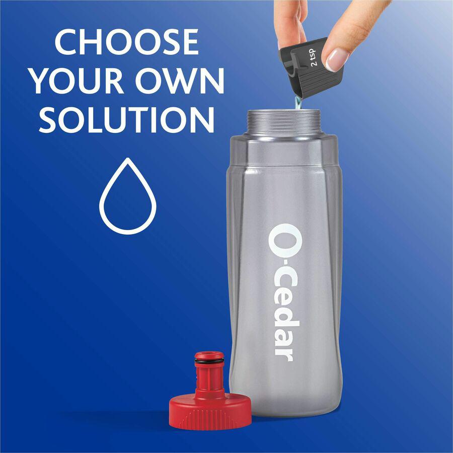 O-Cedar ProMist MAX Microfiber Spray Mop - MicroFiber Head - Reusable, Machine Washable, Refillable, Double-sided - 1 Each - Multi. Picture 8