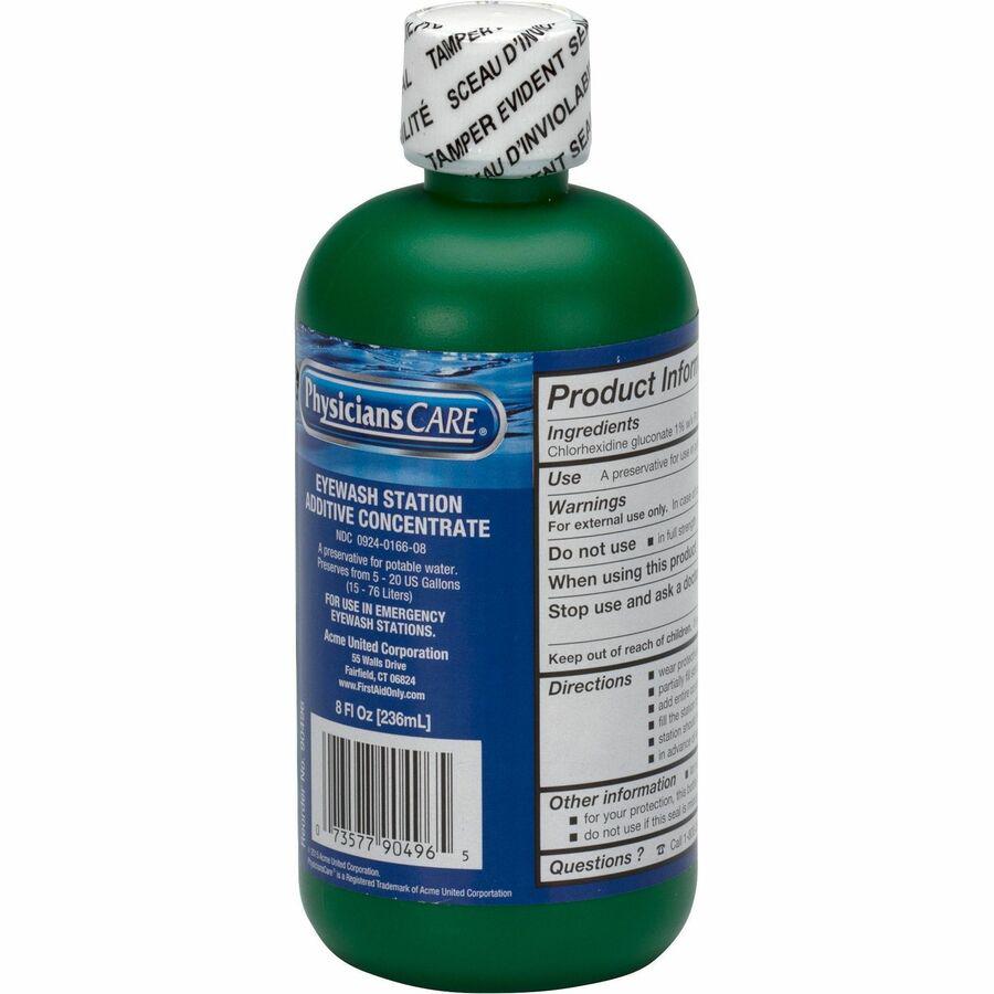 First Aid Only Eyewash Additive Concentrate - 8 fl oz - 1 Each. Picture 3