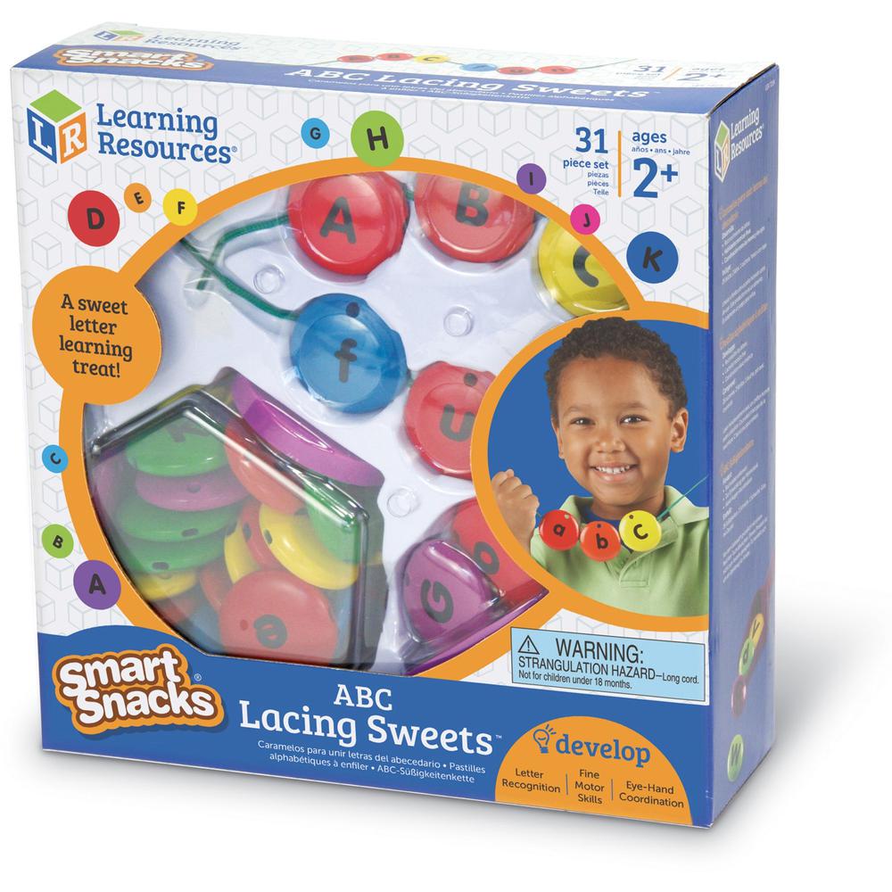 Smart Snacks ABC Lacing Sweets - Theme/Subject: Learning - Skill Learning: Eye-hand Coordination, Spelling, Fine Motor, Letter Recognition, Word Building, Creativity, Imagination, Sequencing, Alphabet. Picture 11