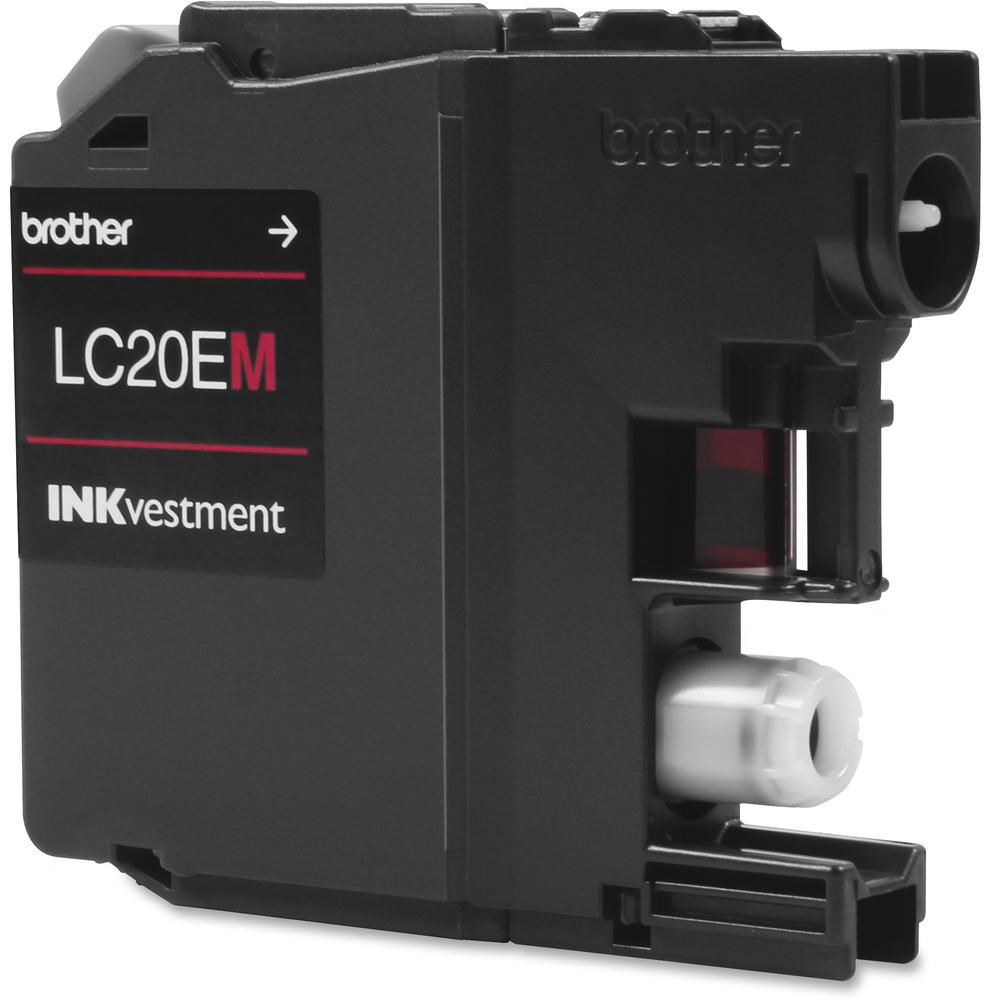 Brother Genuine LC20EM INKvestment Super High Yield Magenta Ink Cartridge - Inkjet - Super High Yield - 1200 Pages - Magenta - 1 Each. Picture 2