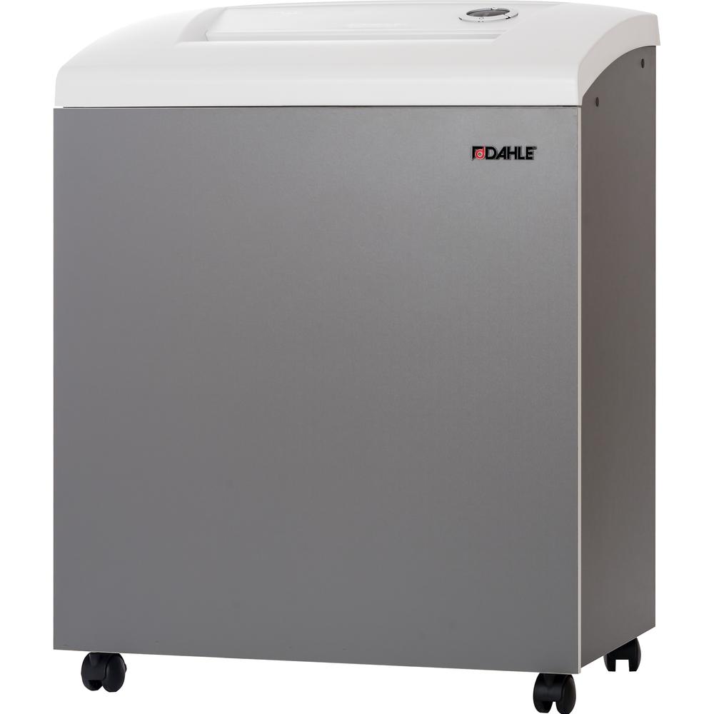 Dahle 50564 Oil-Free Department Shredder - Continuous Shredder - Cross Cut - 24 Per Pass - for shredding Staples, Paper Clip, Credit Card, CD, DVD - 0.125" x 1.563" Shred Size - P-4 - 30 ft/min - 16" . Picture 14