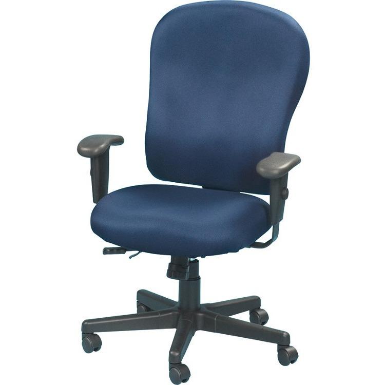 Eurotech 4x4xl High Back Task Chair - Breezy Vinyl Seat - Breezy Vinyl Back - High Back - 5-star Base - Armrest - 1 Each. Picture 3