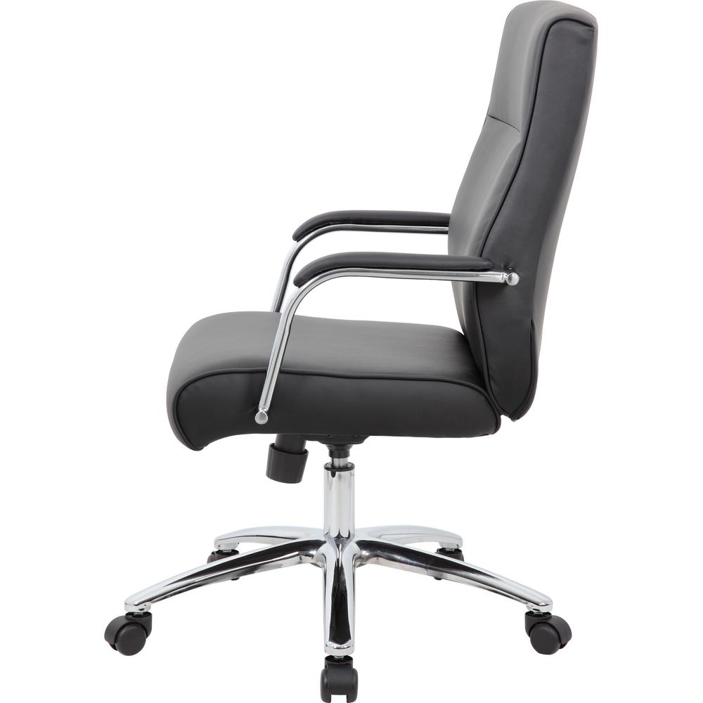 Boss Conf Chair, Black - Black - 1 Each. Picture 7