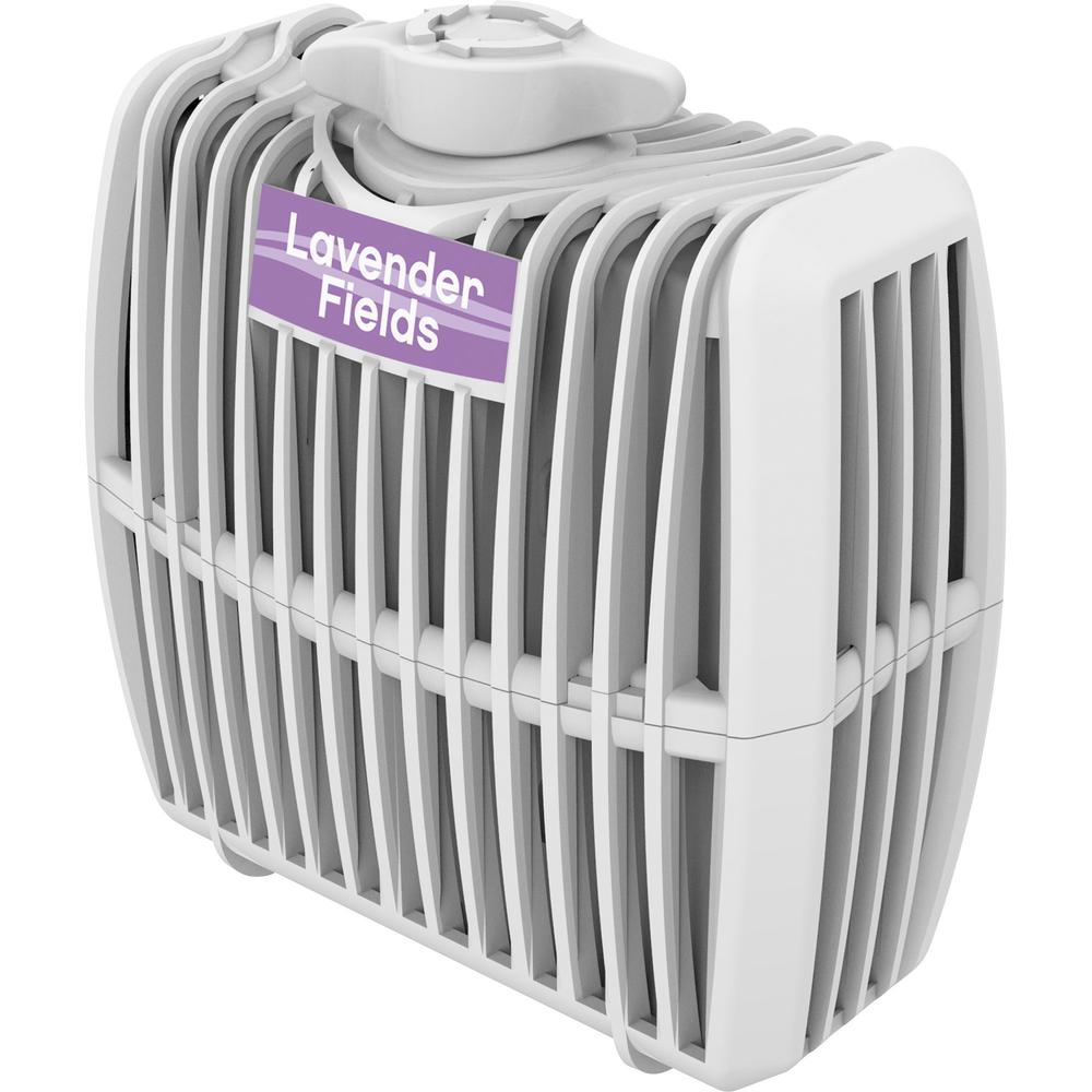 Genuine Joe Air Refreshener Refill Cartridge - Lavender Field - 12 / Carton - Long Lasting, Odor Neutralizer. Picture 3