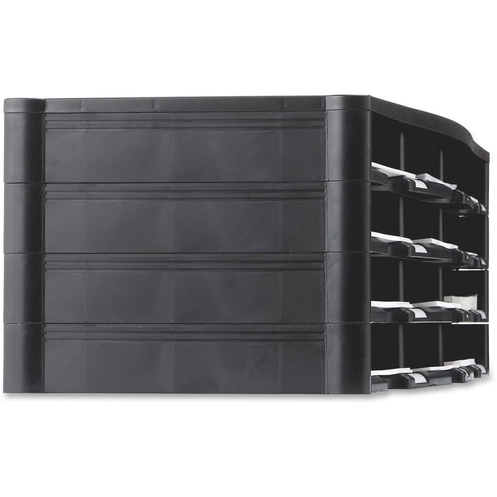 Storex 12-compartment Organizer - 6000 x Sheet - 12 Compartment(s) - 9.50" x 12" - 10.5" Height x 14.1" Width31.4" Length - 100% Recycled - Polystyrene - 1 Each. Picture 5