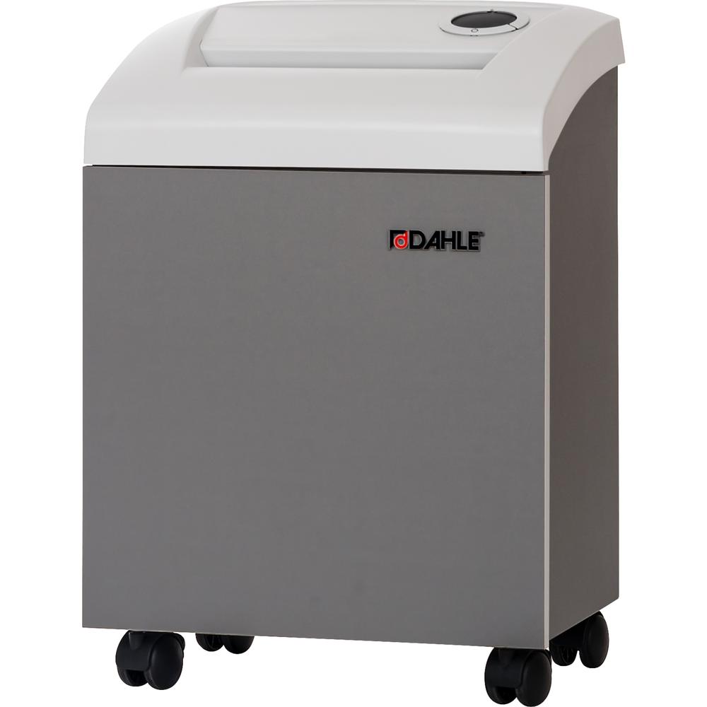 Dahle 50114 Small Office Shredder - Cross Cut - 12 Per Pass - for shredding Staples, Paper Clip, Credit Card, CD - 0.125" x 1.563" Shred Size - P-4 - 22 ft/min - 9.50" Throat - 10 Minute Run Time - 10. Picture 15
