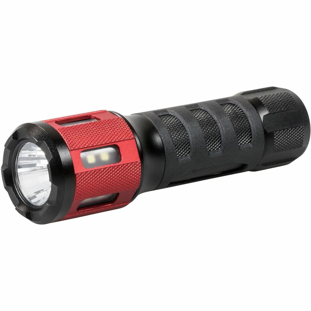 Dorcy Ultra HD Series Twist Flashlight - 360 lm Lumen - 3 x AAA - Battery - Impact Resistant - Black, Red - 1 Each. Picture 6