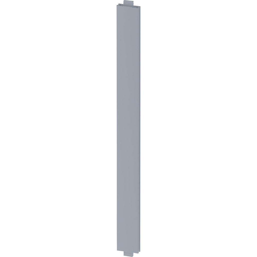 Lorell Vertical Panel Strip for Adaptable Panel System - 1.8" Width x 0.5" Depth x 19.7" Height - Aluminum - Silver. Picture 8