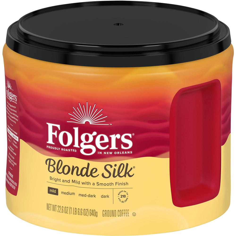 Folgers&reg; Ground Blond Silk Coffee - Light/Mild - 22.6 oz - 1 Each. Picture 3