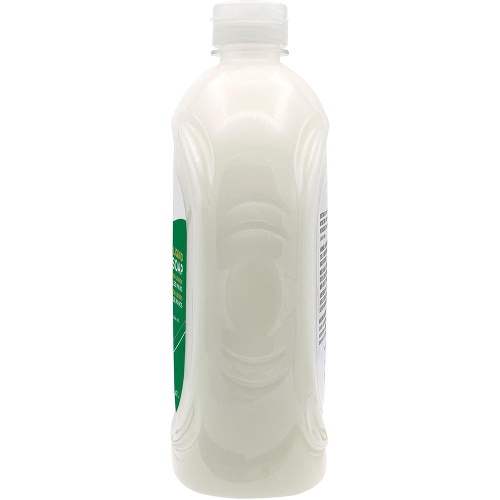 Genuine Joe Lotion Soap - 50 fl oz (1478.7 mL) - Bottle Dispenser - Hand, Skin - White - Anti-irritant - 4 / Carton. Picture 5