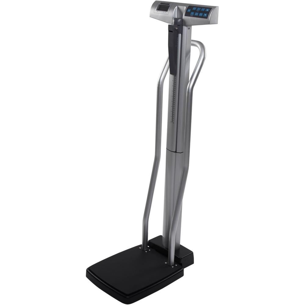 Health o Meter Scale Handlebars - 14.1" Width x 21.1" Depth x 53.6" Height - 1 Each - Gray. Picture 4