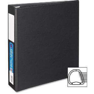 Avery&reg; Heavy-Duty Binder with Locking One Touch EZD Rings - 2" Binder Capacity - Letter - 8 1/2" x 11" Sheet Size - 540 Sheet Capacity - Ring Fastener(s) - 4 Pocket(s) - Polypropylene - Recycled -. Picture 2