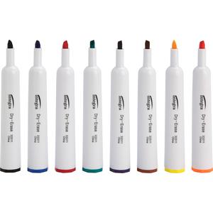Integra Chisel Point Dry-erase Markers - Chisel Marker Point Style - Assorted - 1 / Set. Picture 3