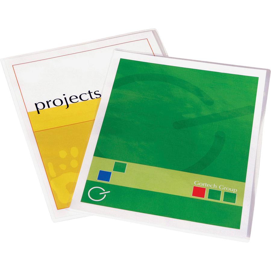 Fellowes Letter-Size Laminating Pouches - Sheet Size Supported: Letter - Laminating Pouch/Sheet Size: 9" Width x 10 mil Thickness - Type G - Glossy - for Document, Sign - Durable - Clear - 50 / Pack. Picture 5