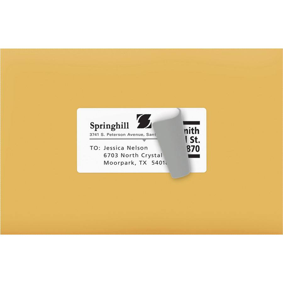 Avery&reg; Shipping Labels, Sure Feed&reg;, 2" x 4" , 100 Labels (18163) - 2" Width x 4" Length - Permanent Adhesive - Rectangle - Laser, Inkjet - White - Paper - 10 / Sheet - 10 Total Sheets - 100 To. Picture 3