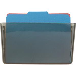 Officemate Wall Mountable Space-Saving Files - 7" Height x 13" Width x 4.1" Depth - Plastic - 1 Each. Picture 7