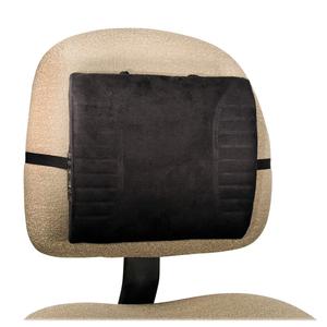 Advantus Massaging Lumbar Cushion - Black. Picture 3