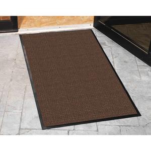 Genuine Joe Waterguard Wiper Scraper Floor Mats - Carpeted Floor, Indoor, Outdoor - 60" Length x 36" Width - Polypropylene - Brown - 1Each. Picture 2
