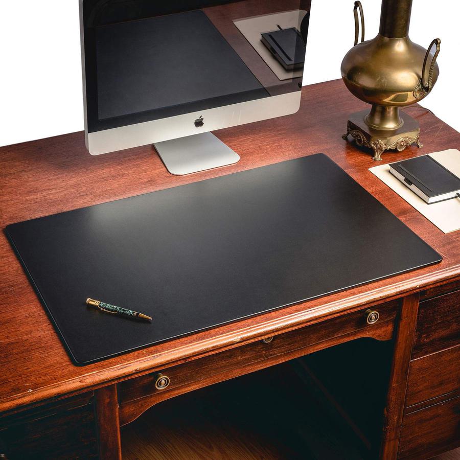 Dacasso Desk Mat - Office, Desk Protection - 34" Length x 20" Width - Leather. Picture 12