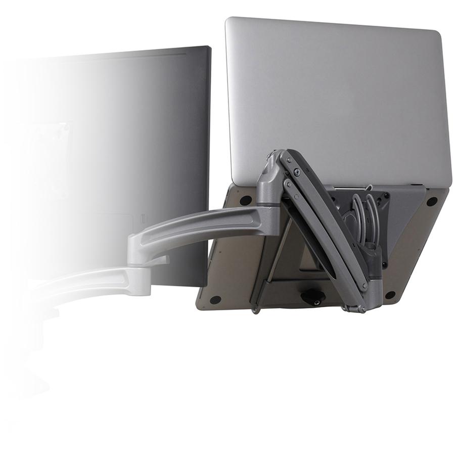 Chief KONTOUR KRA300 Mounting Tray for Notebook - Silver - 15 lb Load Capacity - 1 Each. Picture 3