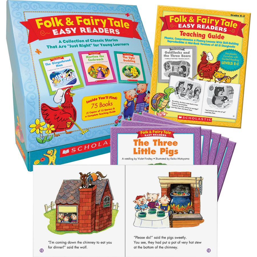 Scholastic Res. Grade K-2 Folk/Fairy Tale Book Collection Printed Book by Liza Charlesworth - Book - Grade K-2. Picture 2