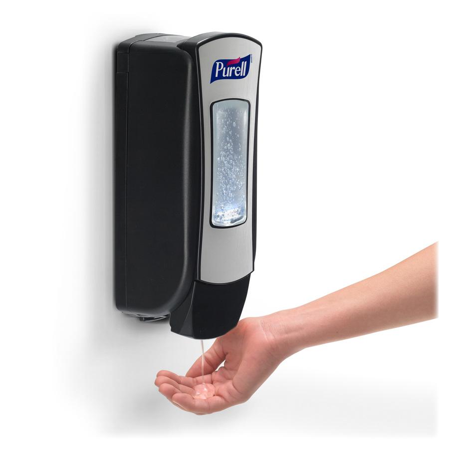 PURELL&reg; Hand Sanitizer Gel Refill - Fragrance-free Scent - 40.6 fl oz (1200 mL) - Push Pump Dispenser - Kill Germs - Skin, Hand - Clear - Dye-free, Fragrance-free, Durable - 1 Each. Picture 2