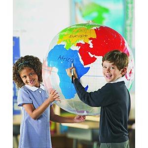 LEARNING RESOURCES INFLATABLE LABELING GLOBE 
