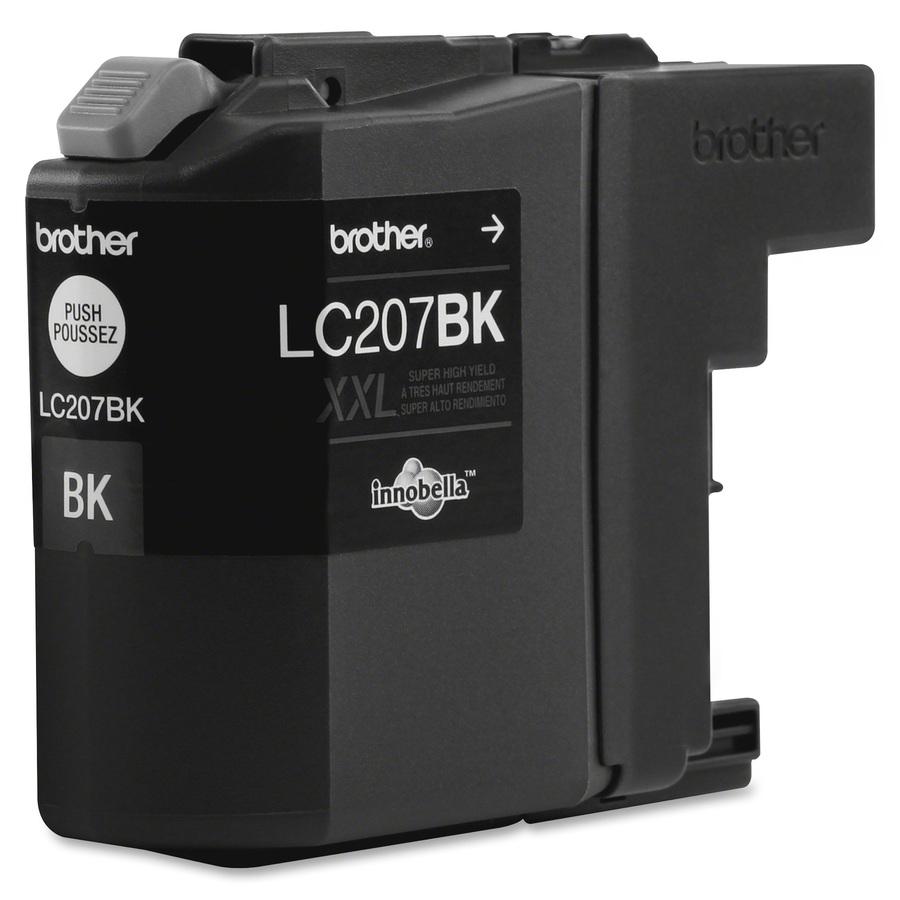 Brother Genuine LC207BK Super High Yield Black Ink Cartridge - Inkjet - Super High Yield - 1200 Pages - Black - 1 Each. Picture 6