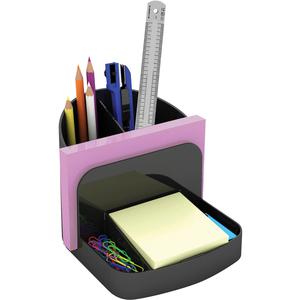 Deflecto Sustainable Office Desk Caddy - 5" Height x 5.4" Width x 6.8" Depth - Desktop - 30% Recycled - Plastic - 1 Each. Picture 5