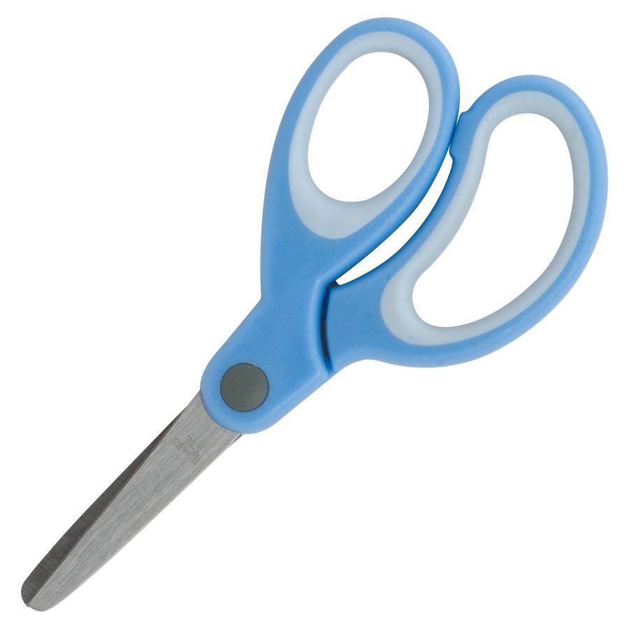 Sparco 5" Kids Blunt End Scissors - 5" Overall Length - Blunted Tip - Assorted - 12 / Pack. Picture 2