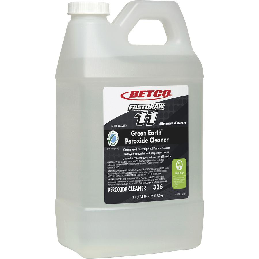 Green Earth Concentrated Peroxide All-Purpose Cleaner - 67.6 fl oz (2.1 quart) - Citrus ScentBottle - 1 Each - Clear. Picture 3