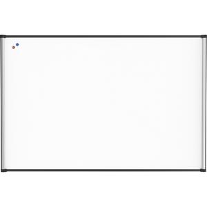 Lorell Magnetic Dry-erase Board - 72" (6 ft) Width x 48" (4 ft) Height - Aluminum Steel Frame - Rectangle - Magnetic - Marker Tray - 1 Each. Picture 2