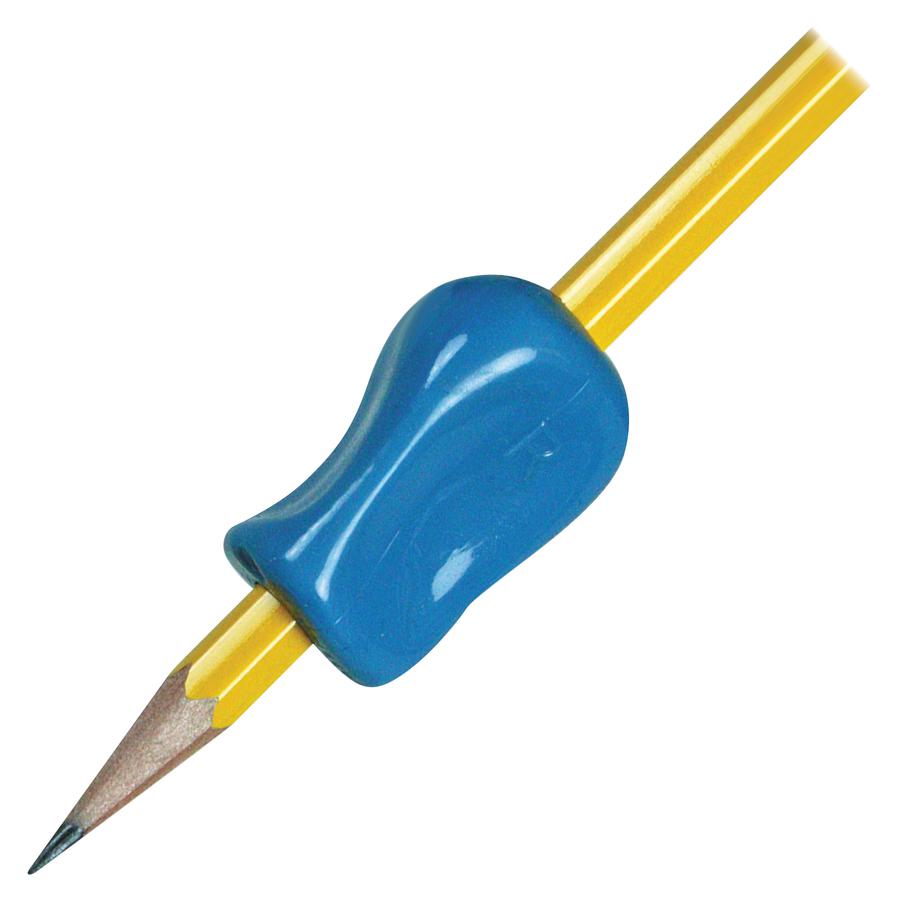 The Pencil Grip Tripod Shape Pencil Grip - 1" Long - Assorted - 12 / Pack. Picture 2