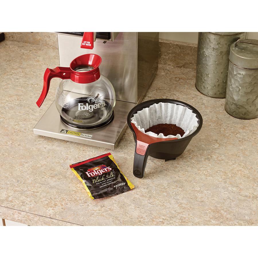 Folgers&reg; Ground Black Silk Coffee - Dark - 1.4 oz - 42 / Carton. Picture 2