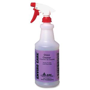 RMC Glass Cleaner Spray Bottle - 48 / Carton - Frosted Clear - Plastic. Picture 2