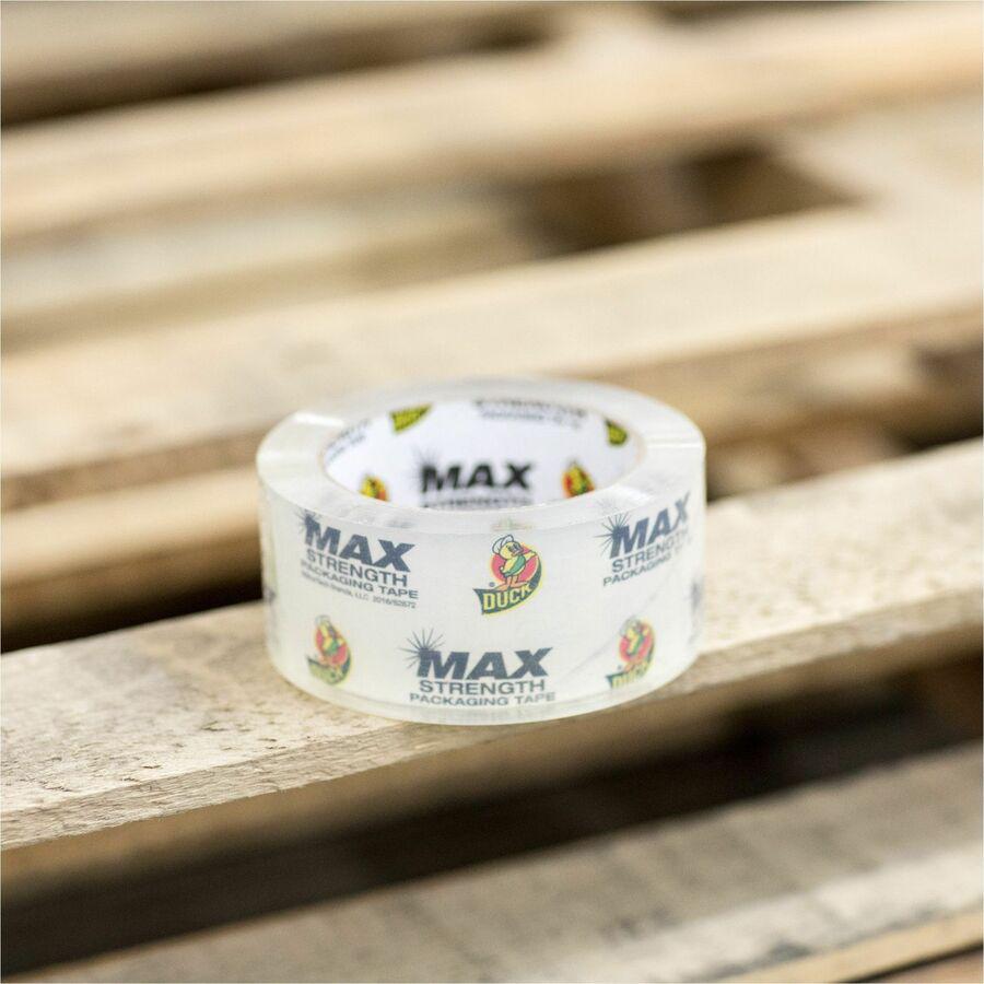 Duck Brand Brand Max Strength Packaging Tape - 54.60 yd Length x 1.88" Width - 3.1 mil Thickness - 6 / Pack - Clear. Picture 2