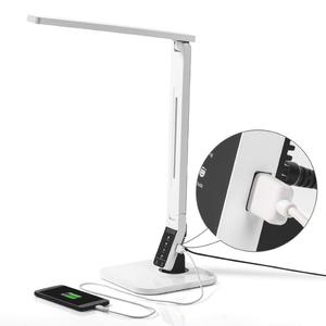 Lorell Smart LED Desk Lamp - LED - White - Desk Mountable - for Desk, Table. Picture 2