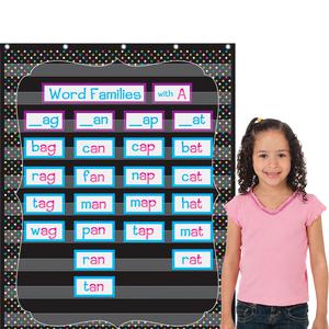 Teacher Created Resources Chalkboard Brights 10 Pocket Chart - Theme/Subject: Learning - Skill Learning: Chart - 1 Each. Picture 4