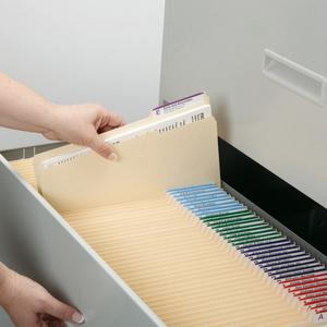 Smead File Folders with Single-Ply Tab - Letter - 8 1/2" x 11" Sheet Size - 3/4" Expansion - 1/3 Tab Cut - Top Tab Location - Right Tab Position - 11 pt. Folder Thickness - Stock, Manila - Manila - Re. Picture 8