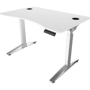 Safco Defy Electric Desk Adjustable Base - Silver Base - 48" Height x 45.50" Width x 28" Depth - Assembly Required. Picture 3