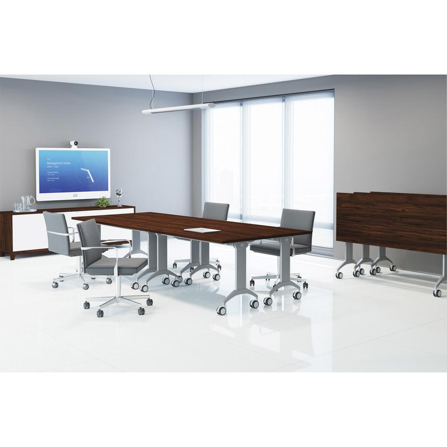Special-T Kingston 72"W Table Laminate Tabletop - Gray Rectangle, Low Pressure Laminate (LPL) Top - 72" Table Top Length x 24" Table Top Width x 1" Table Top Thickness - 1 Each. Picture 2