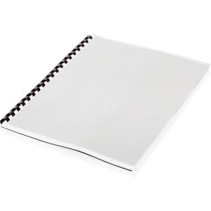 Mead CombBind Binding Spines - 0.37" Maximum Capacity - 55 x Sheet Capacity - For Letter 8 1/2" x 11" Sheet - Plastic - 125 / Box. Picture 2