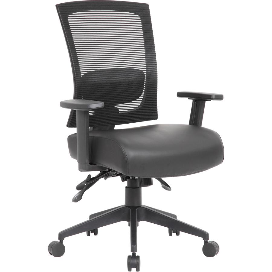 Lorell Task Chair Antimicrobial Seat Cover - 19" Length x 19" Width - Polyester - Black - 1 Each. Picture 2