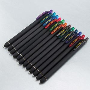 EnerGel Kuro Liquid Gel Retractable Pens - 0.7 mm Pen Point Size - Retractable - Assorted Liquid Gel Ink Ink - Rubberized Barrel - 12 / Pack. Picture 2