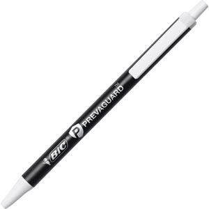 BIC PrevaGuard Clic Stic Antimicrobial Pens - Medium Pen Point - 1 mm Pen Point Size - Retractable - Black - 60 / Box. Picture 11