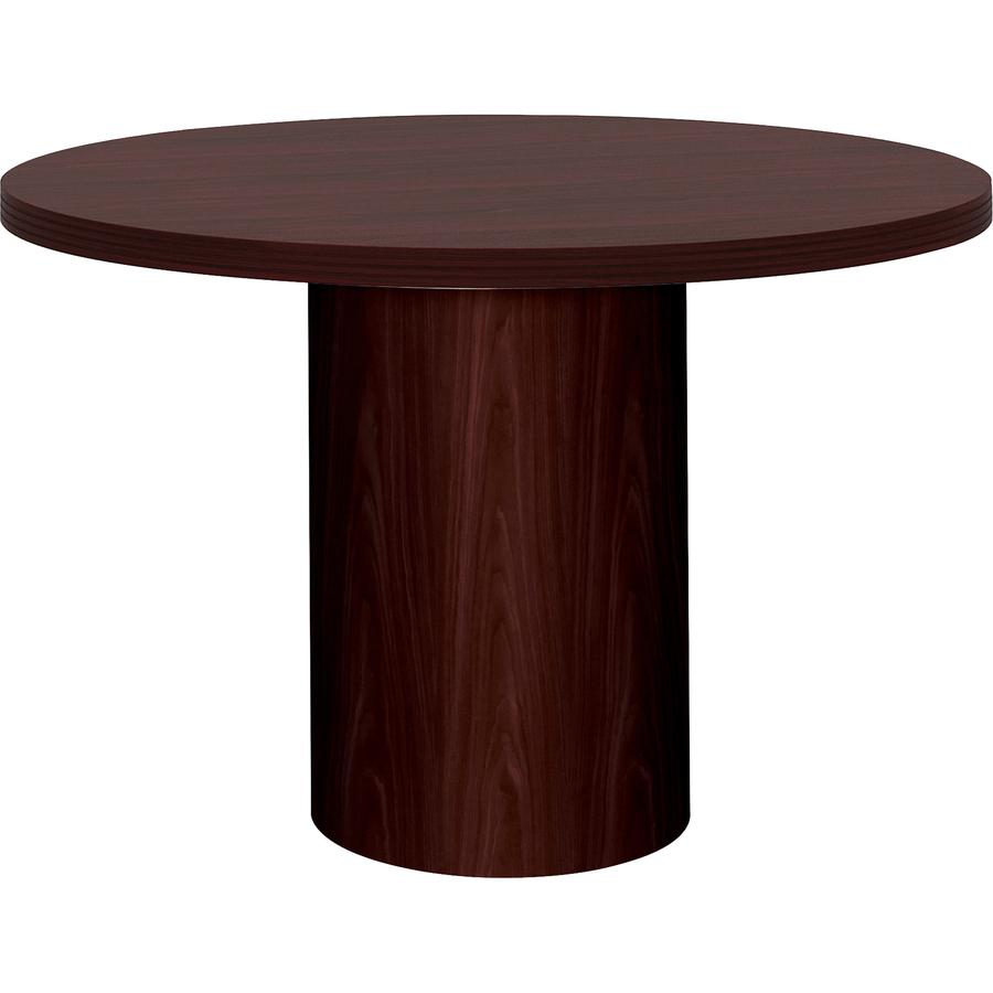 HON Preside HTLRA Conference Table Base - Finish: Mahogany. Picture 2